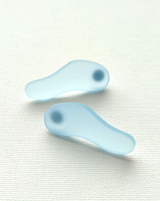 Light blue STORMY earrings