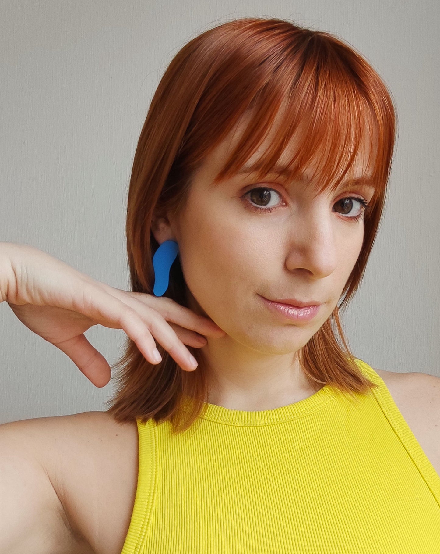 Cobalt STORMY earrings