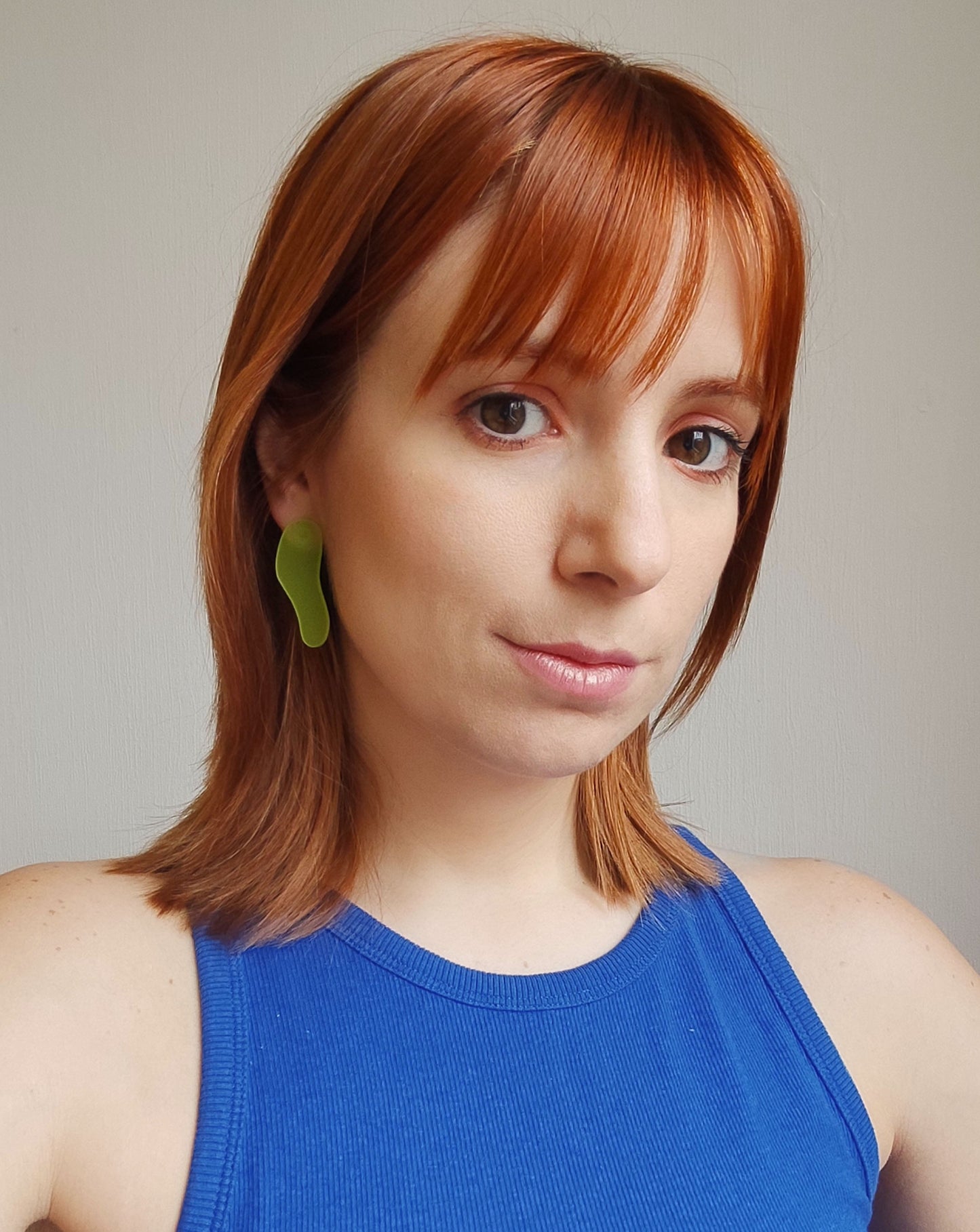 Lime STORMY earrings