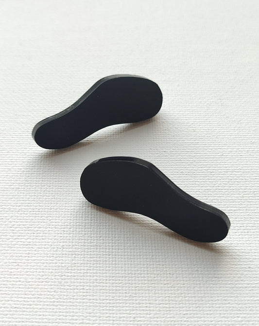 Black STORMY earrings