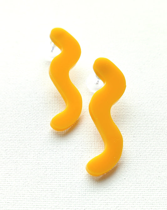 Yellow WINDY earrings