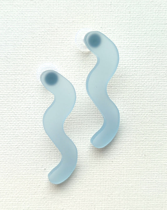 Light blue WINDY earrings