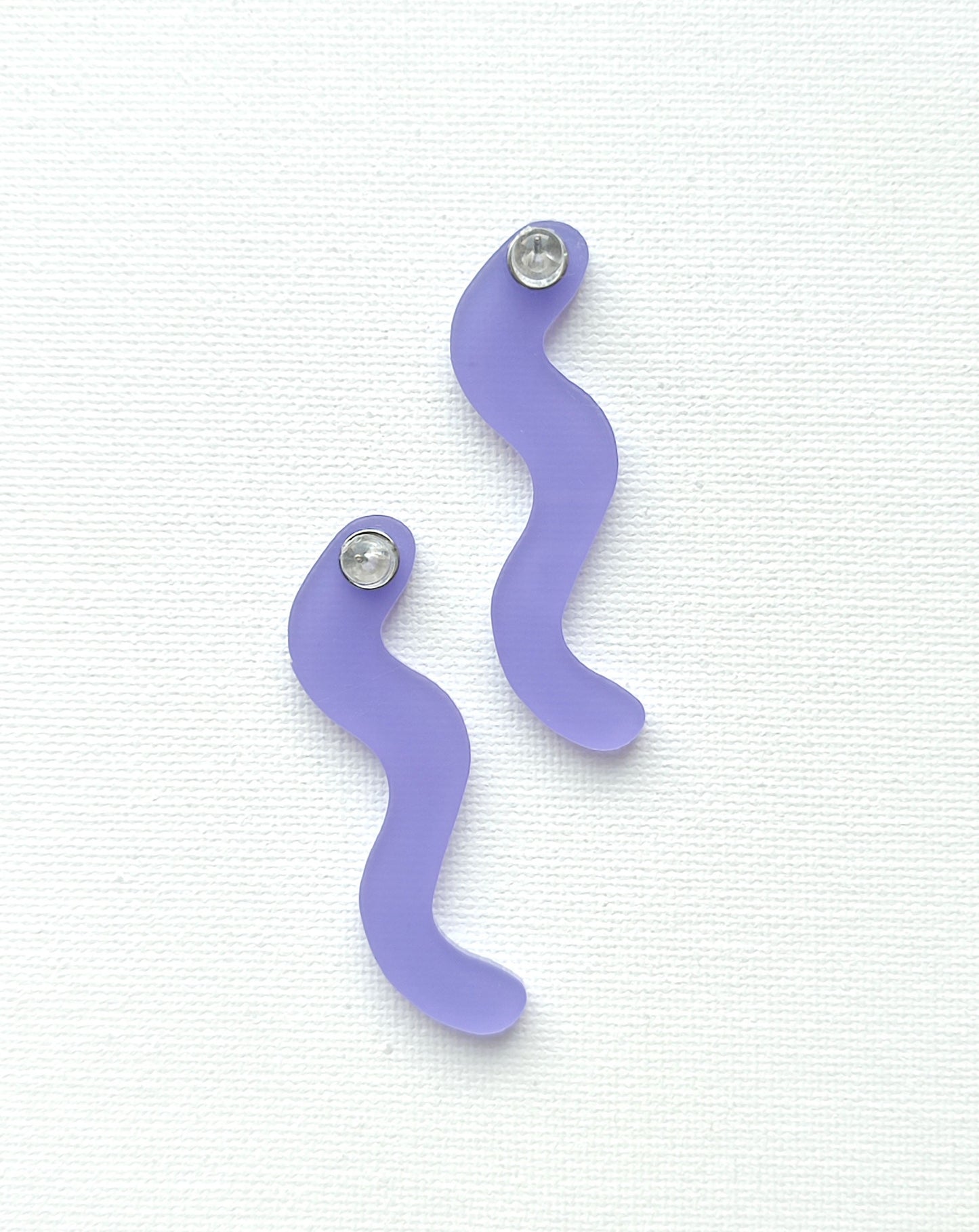 Purple WINDY earrings